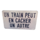 Panneau de signalisation sncf