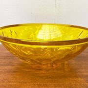 Vintage Italian Large Rare Yellow Moon Bowl from Mario Bellini for Kartell