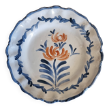 Old Angoulême Earthenware Plate Le Renoleau