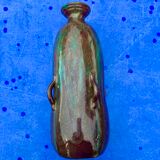 Vase coloquinte art deco in stoneware signed primavera n° 3501