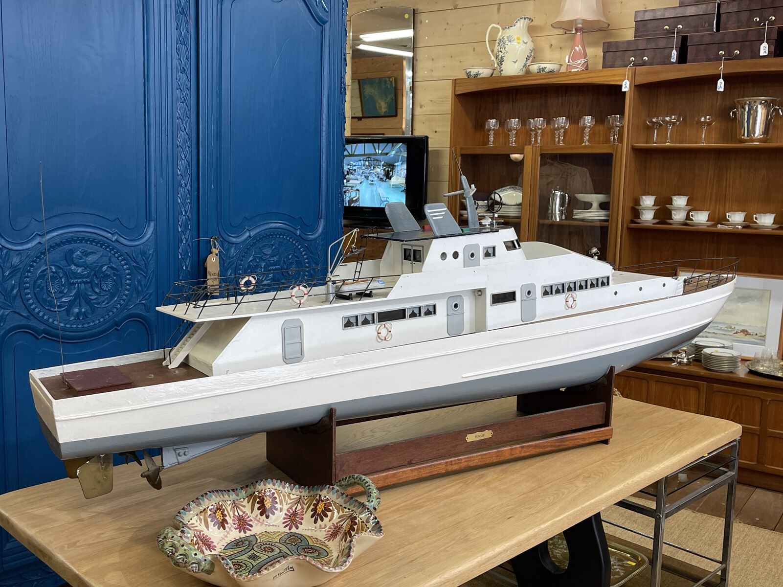 Model of sailing boat of 1m87 - 50s