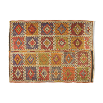 Anatolian handmade kilim rug 237 cm x 170 cm