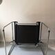Wassily B3 armchair in black leather Marcel Breuer, Bauhaus 1970