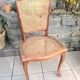 Louis XV style canned chair