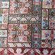 Tapis tunisien vintage en soie, fait main, 51 cm x 97 cm, années 1970