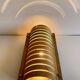 Vintage Ikea bent wood and steel wall light