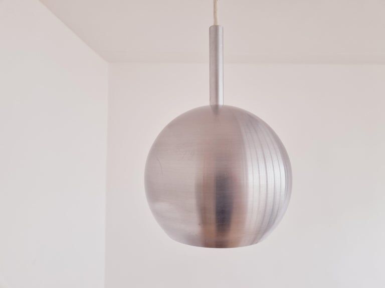 Midcentury Design Ball Pendant ERCO, Germany, 1970s