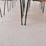 Set of 8 GA chairs by Hans Bellmann for Horgen-Glarus, Switzerland, 1960s