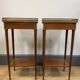 Paire de chevets style Louis XVI en acajou