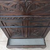 Breton coat rack in natural wood