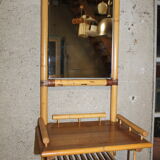 Shelf mirror set