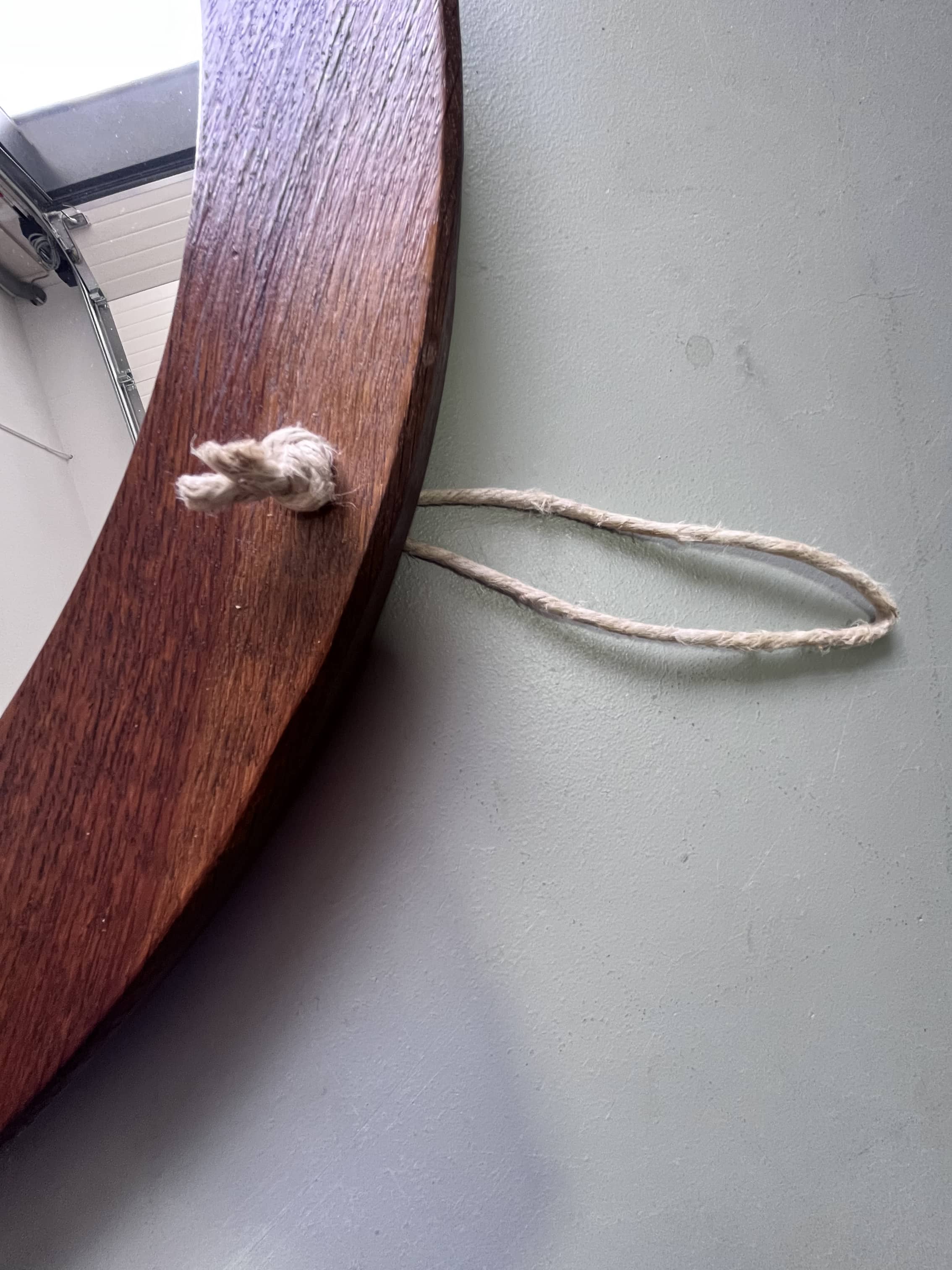 Vintage mirror round