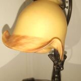 Swan neck lamp signed tief