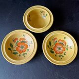 2 vintage k&g luneville french ceramic bowls and bowl