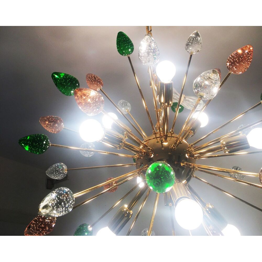 Murano glass chandelier