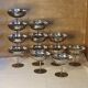 Stainless steel ice cream bowls