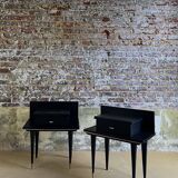 Pair of mid-century modern bedside tables