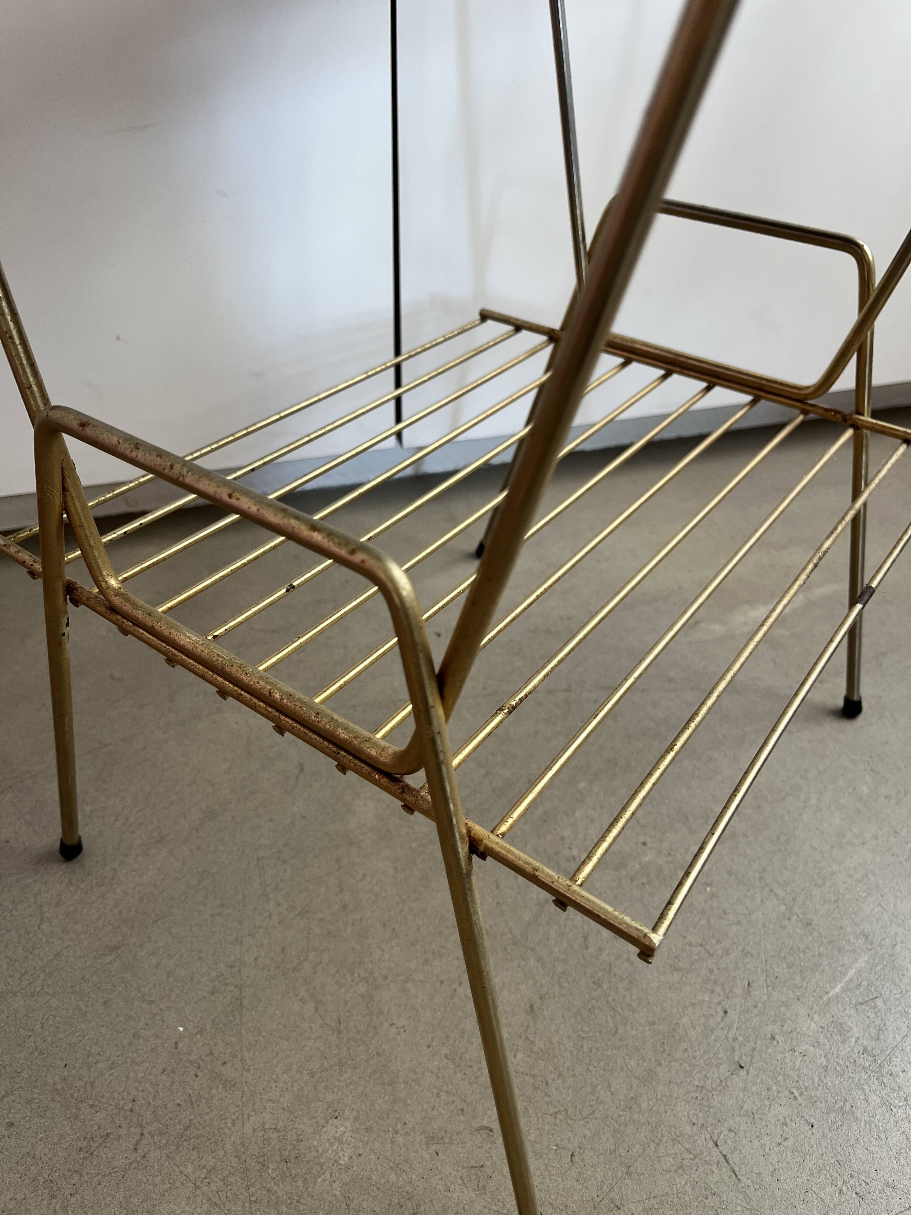 Vintage magazine rack from the 60s