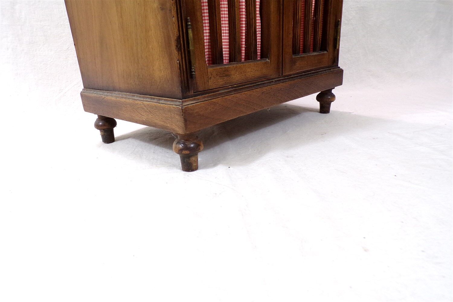 Former radio and music locker furniture