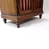 Former radio and music locker furniture