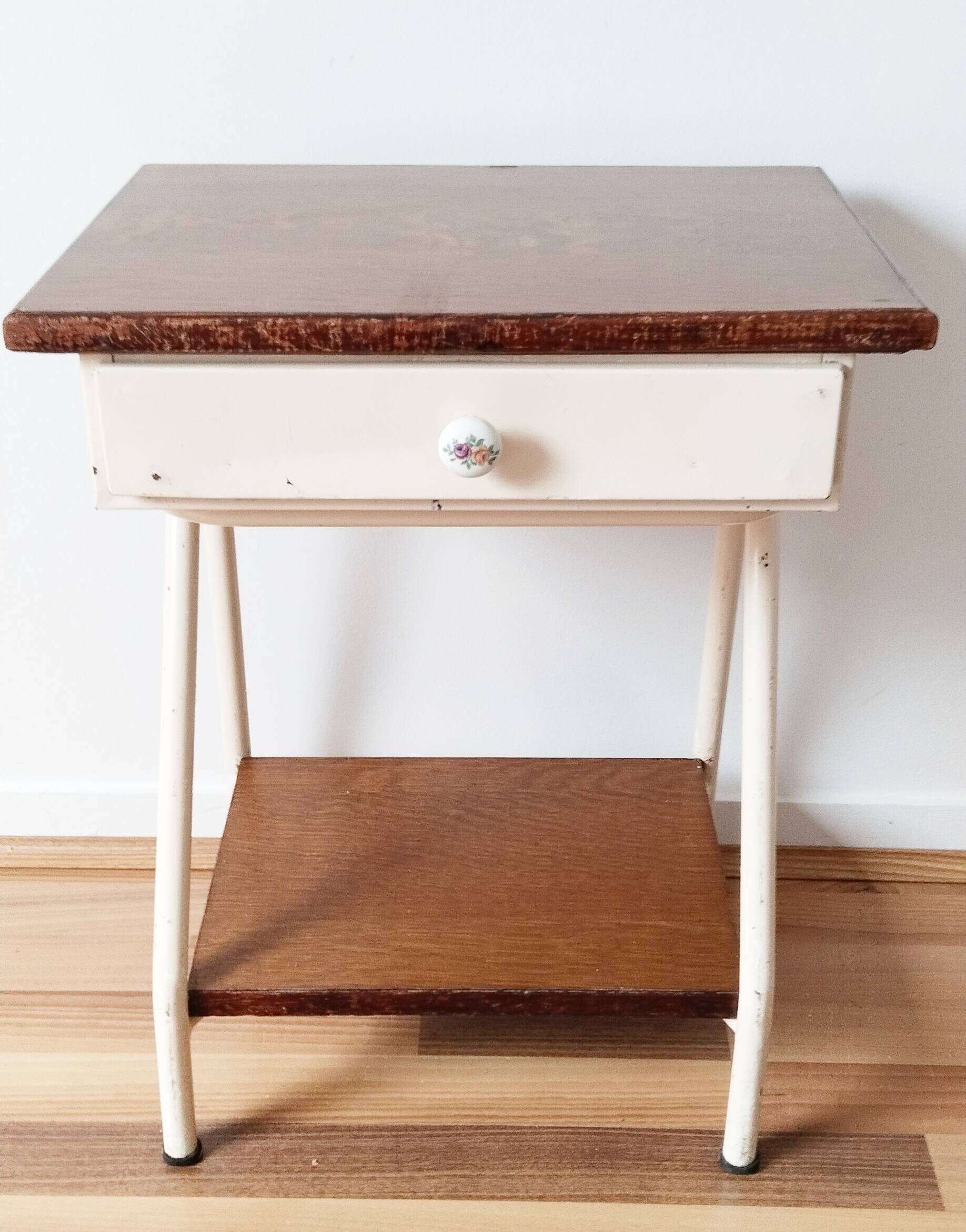 Bedside table, boarding school bedside table, night table