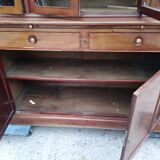 Mahogany showcase buffet library