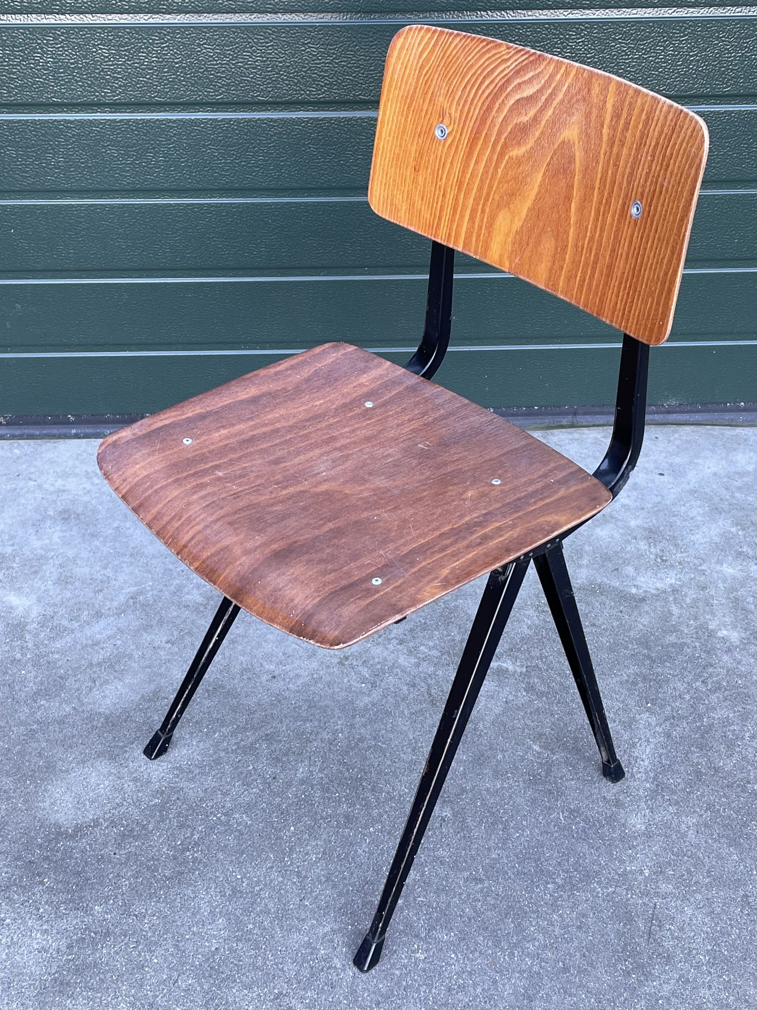 Result Chair by Friso Kramer for Ahrend De Cirkel, 1970 in black