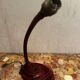 Art Deco lamp ERPE no 40 - Belgium 1930s/40s - Swan Neck Cast Iron