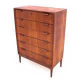 Teak chest of drawers, Denmark, 1960