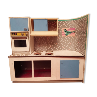 Toy kitchen poupee tole