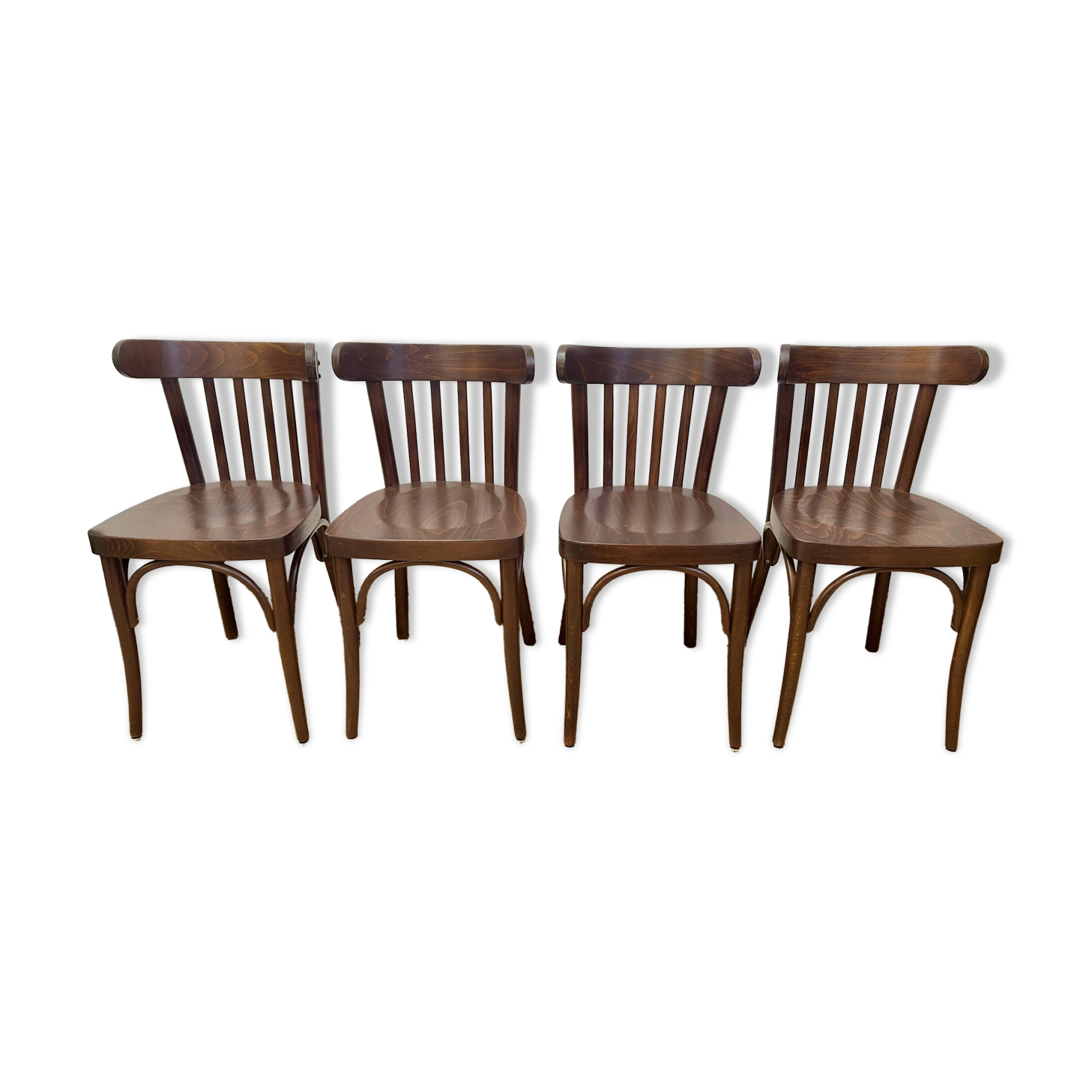4 bentwood bistro chairs – Baumann style