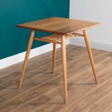 Retro Ercol Elm Blonde Model 395 Breakfast Table & Four 392 Windsor Stacking Chairs