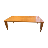Wooden dining table