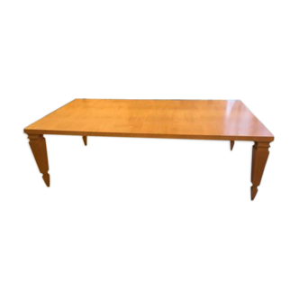 Wooden dining table