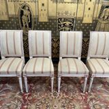 Suite of 4 Louis XVI style chairs