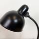 Vintage Black Table Lamp by Christian Dell for Kaiser Idell, 1930s