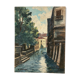 Vintage stream panel oil