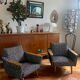 Paire de fauteuils 50's