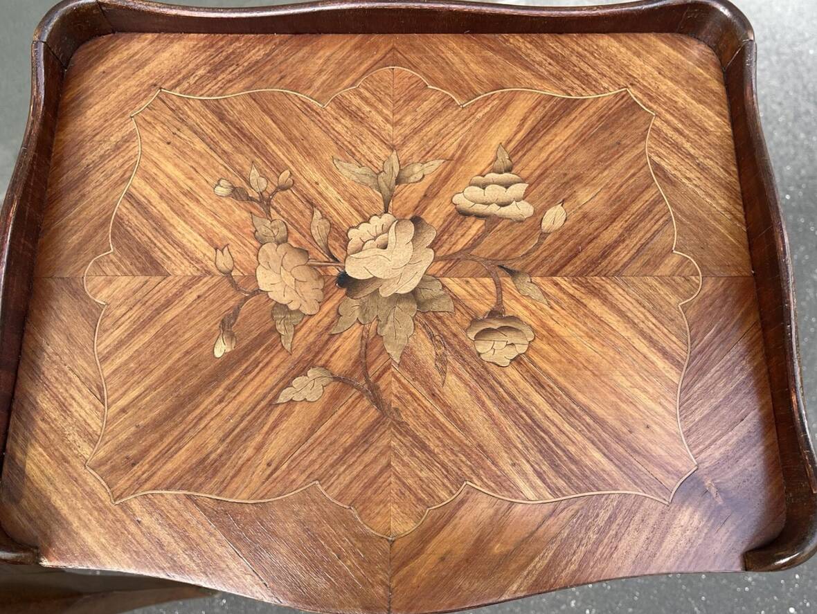 Pair of Louis XV style bedside tables