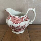Charmant Pot à Lait Rouge Grenat – Ridgeway Staffordshire England Wind