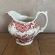 Charmant Pot à Lait Rouge Grenat – Ridgeway Staffordshire England Wind