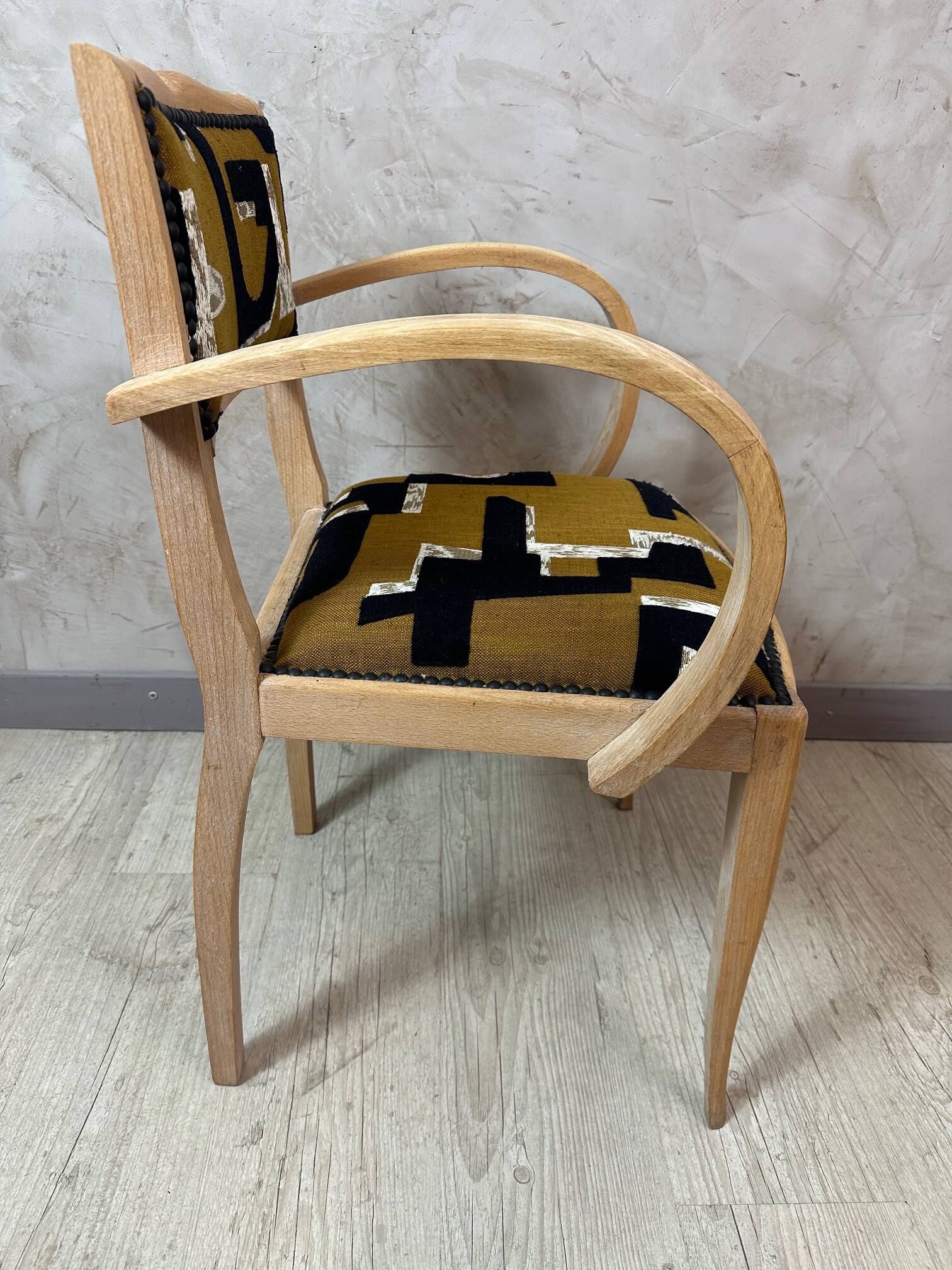 Fauteuil Bridge retapissé
