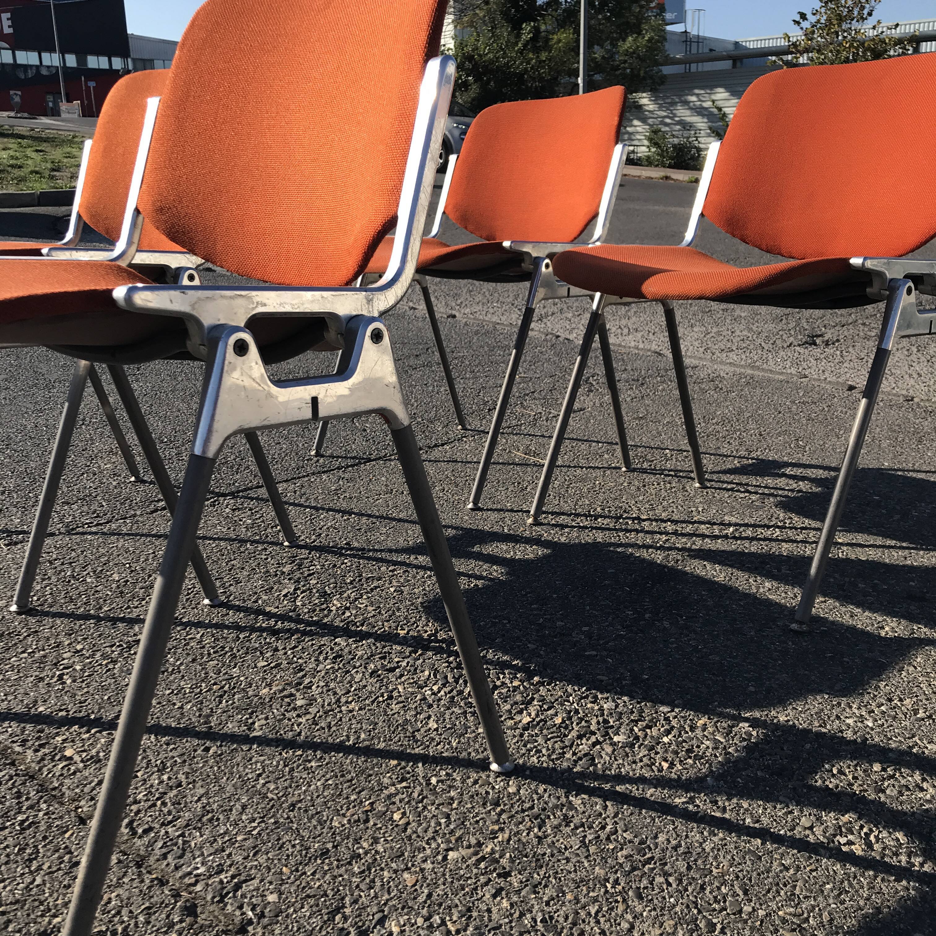 DSC 106 chairs by Giancarlo Piretti for Castelli