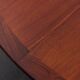 Circular dining table in rosewood, model 'PJ 2-5' by Grete Jalk