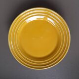 Old yellow earthenware dinette