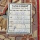 Vintage Persian Oriental Rug in Red Wool 200x300