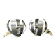 Pair of table lamps or wall lights by Jocelyne Trocmé for Oxar