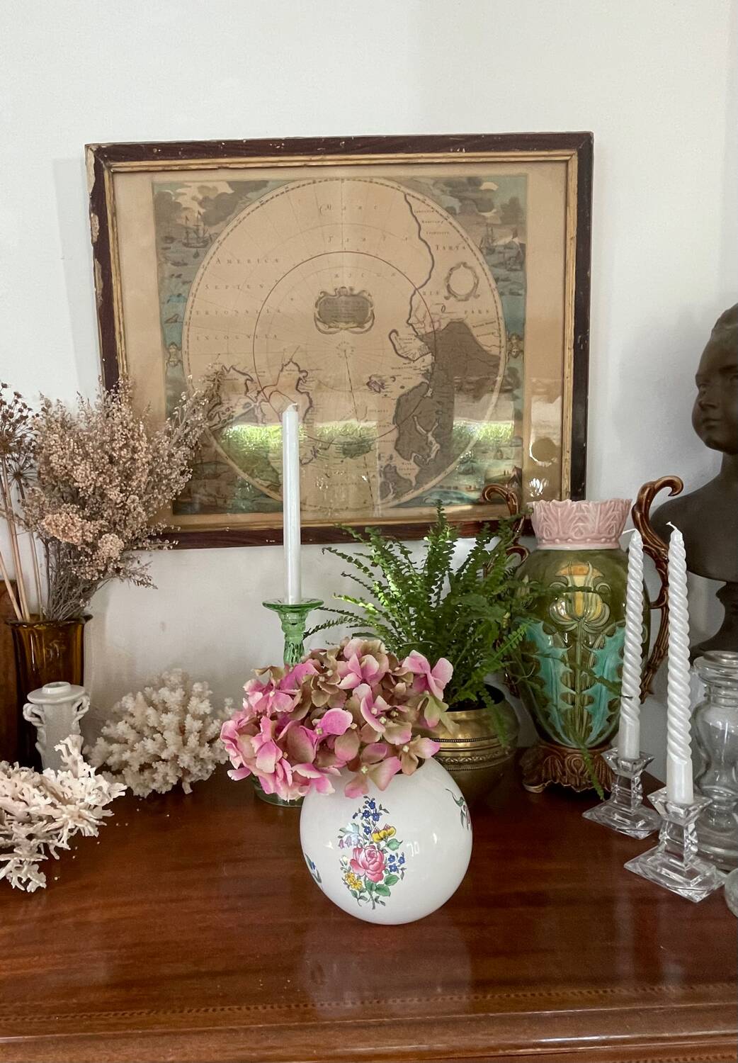 KG Lunéville ball vase, street lamp model