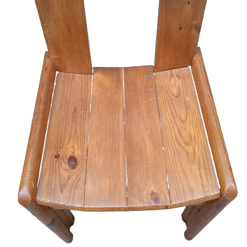 Chaise brutaliste Silvio Coppola pour Roche Bobois