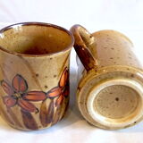 Japanese flower cup duo